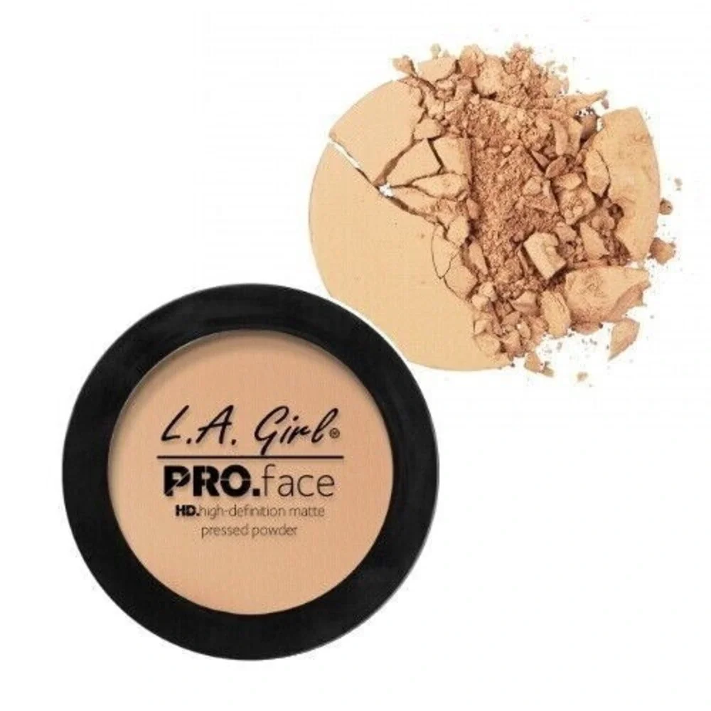 L.A. Girl Pro Face HD Matte Pressed Powder GPP605 Nude Beige Makeup